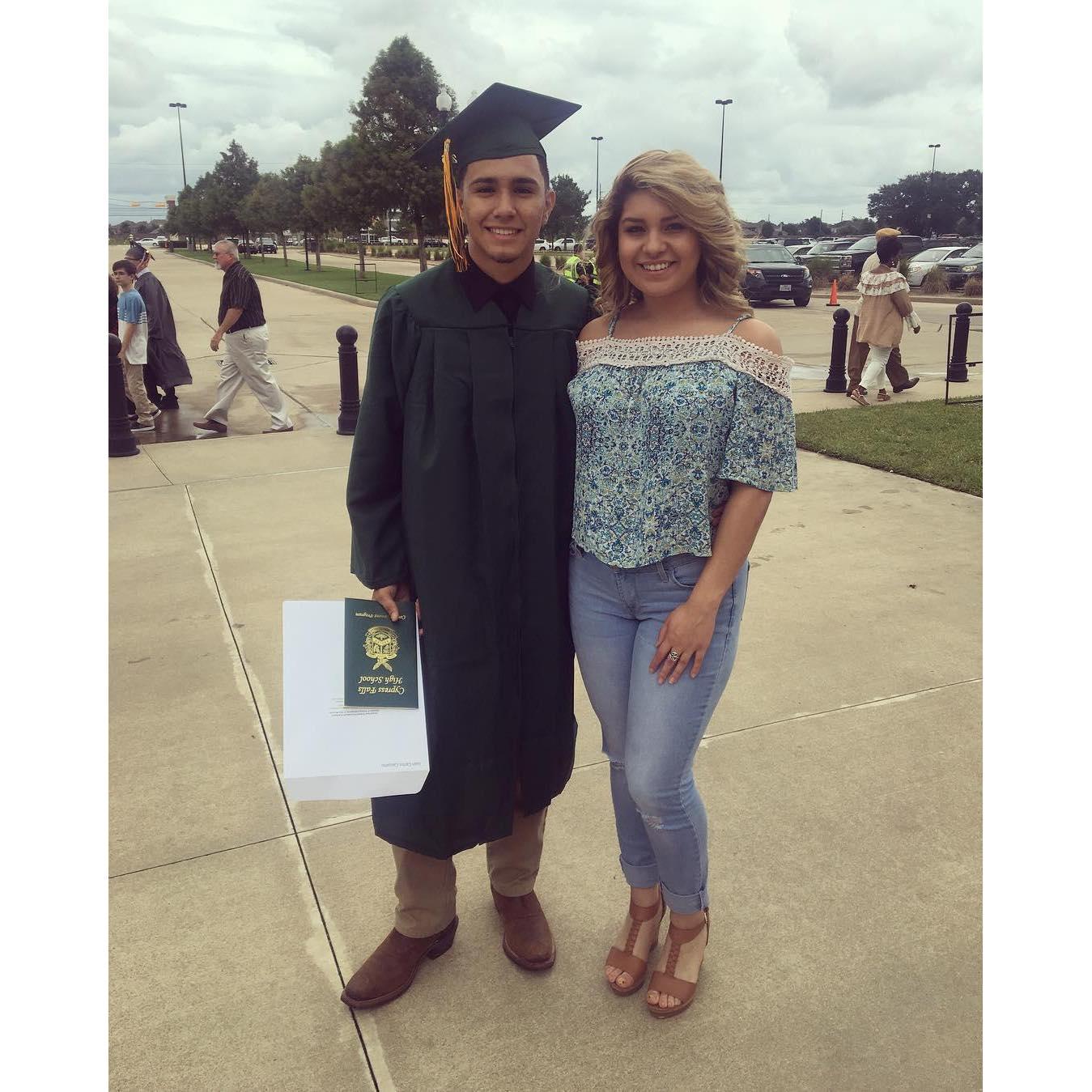 Carlos' Cypress Falls High School Graduation