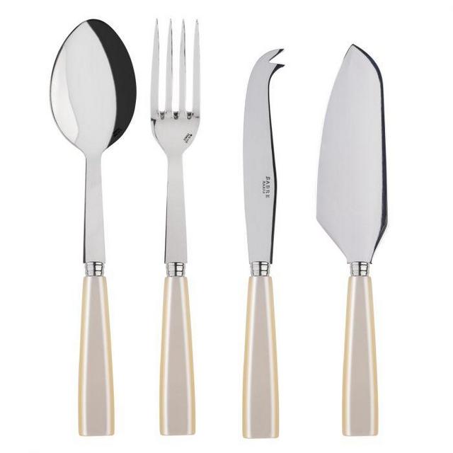 Set of 4 must-have serving pieces Icône , Pearl