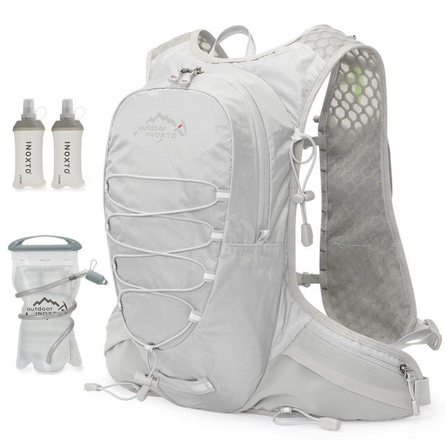 IX INOXTO Running Hydration Vest for Men Women Water Backpack for Running 3L Running Hydration Pack for Trail Running Marathon Race Hiking