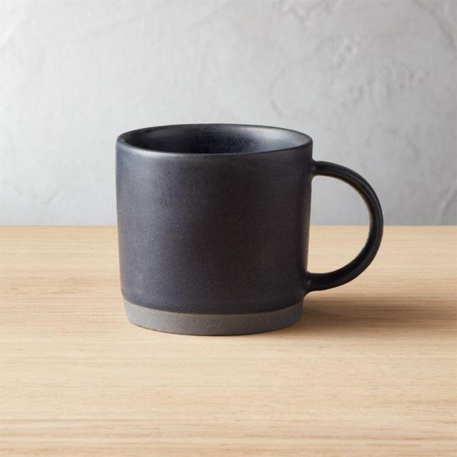 Cast Reactive Glaze Black Espresso Cup