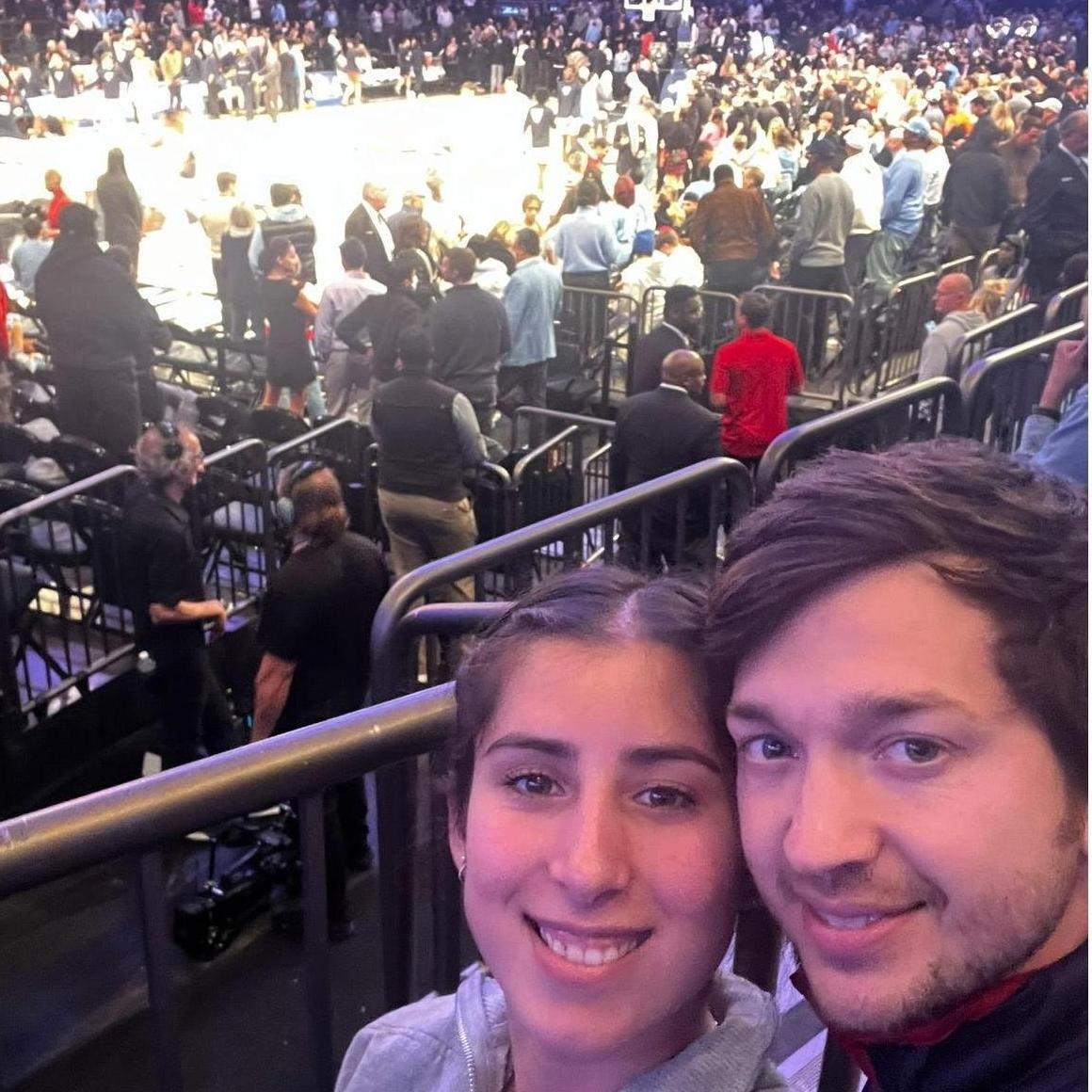 We went to see the UConn Men's Basketball team play at Madison Square Garden