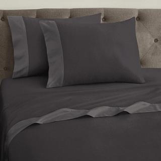 Sateen Charcoal Infused Performance 4-Piece Sheet Set