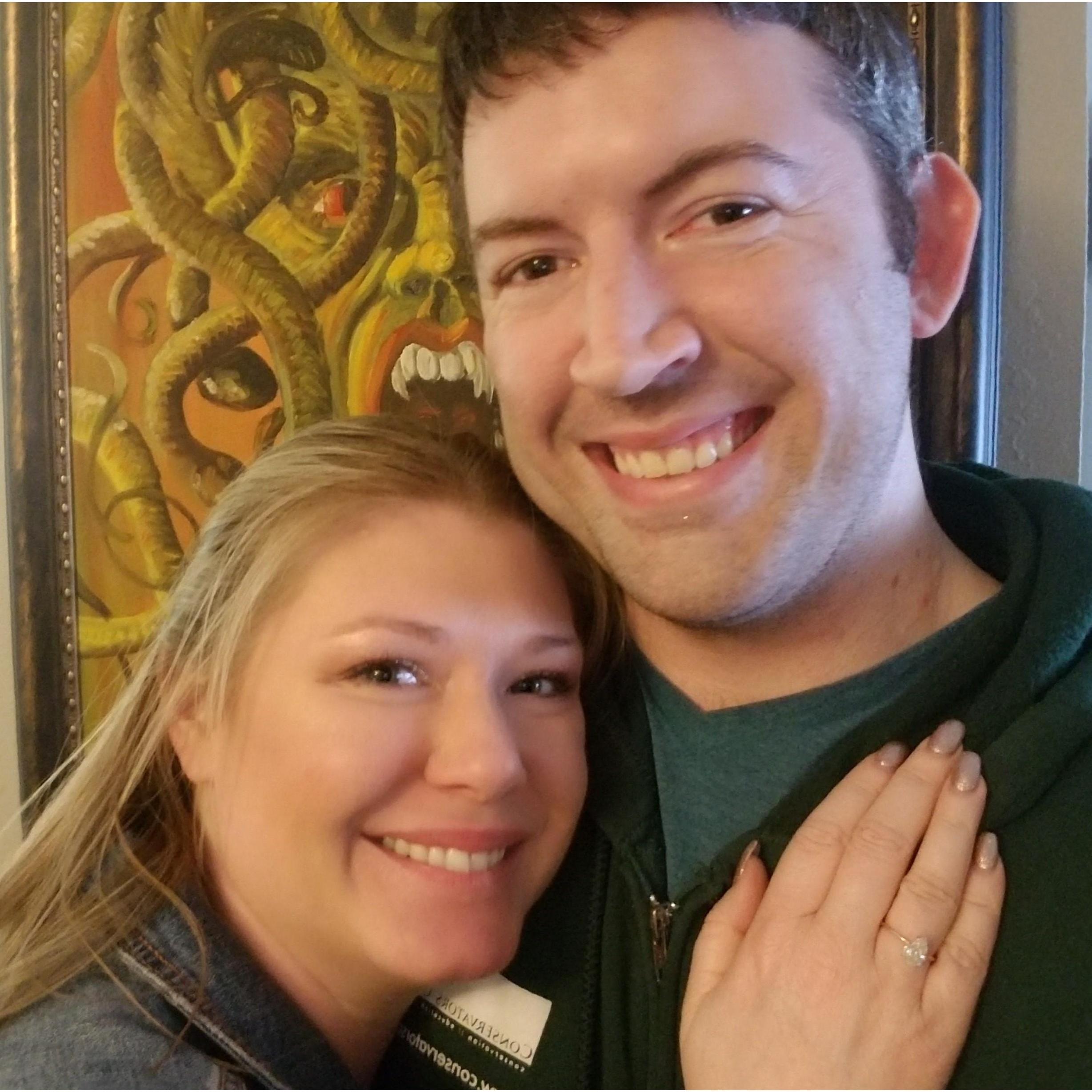 Right after Ben proposed!