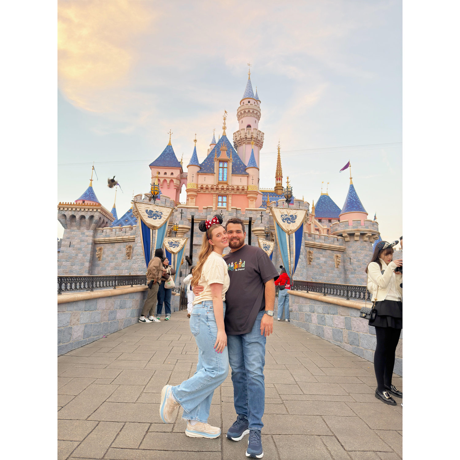 First trip to Disneyland together!