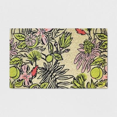 18" x 30" Party Floral Outdoor Doormat - Opalhouse™
