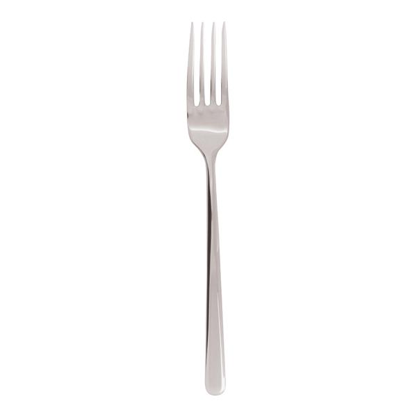 Linear Stainless Steel Serving Fork, 9 1/4 inch