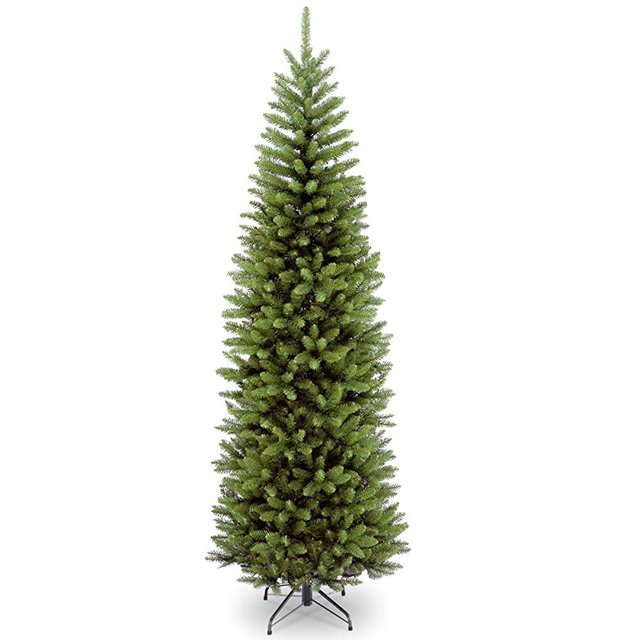 National Tree Company Artificial Christmas Tree Includes Stand, Kingswood Fir Slim - 7 ft, Green