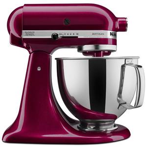 KitchenAid KSM150PSBX Artisan Series 5-Qt. Stand Mixer with Pouring Shield - Bordeaux