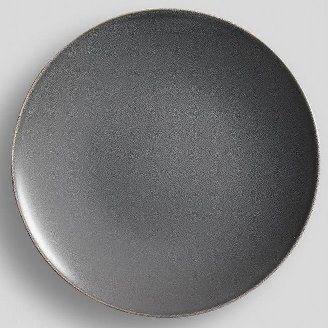 Mason Dinner Plate, S/ 4 - Charcoal