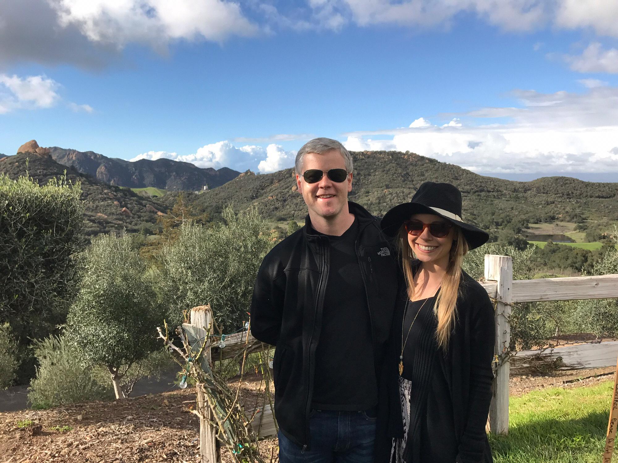 Wine tasting in Malibu - 2015.