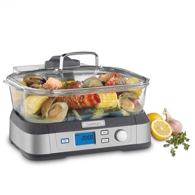 Cuisinart Cookfresh Digital Glass Steamer in Stainless Steel