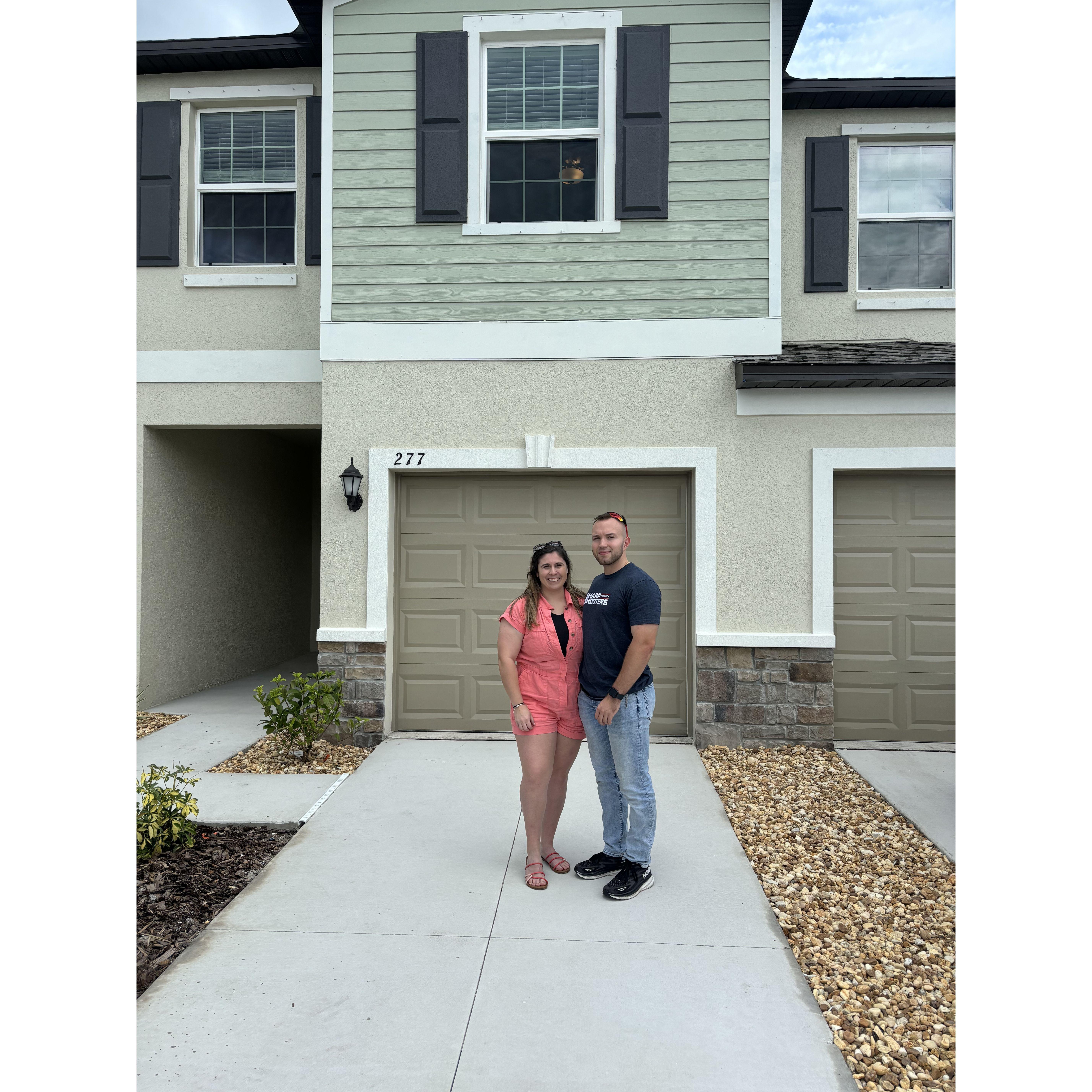 When we bought our first home