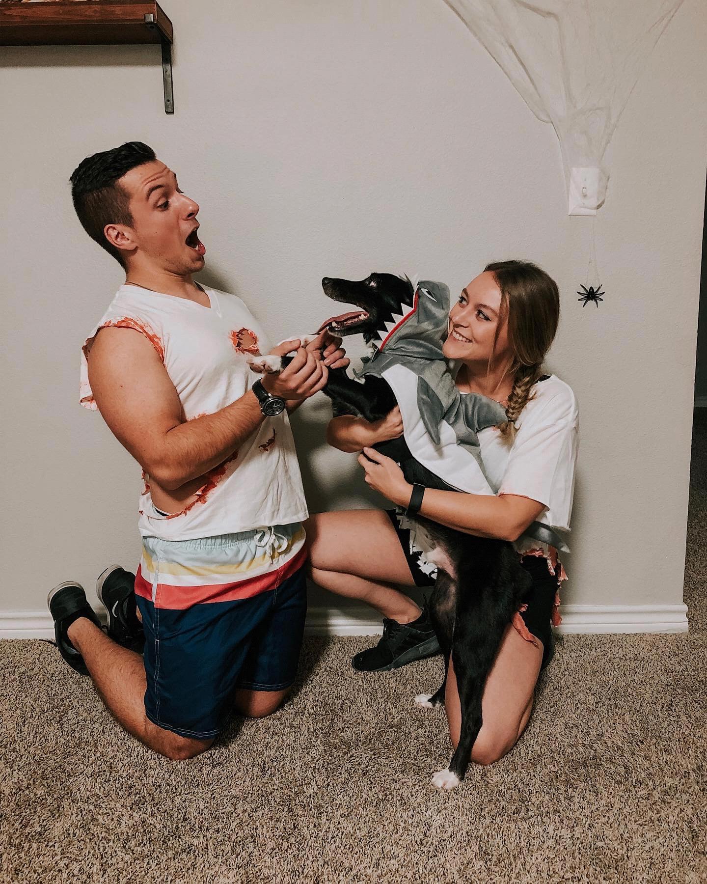 Our first Halloween party, 2019