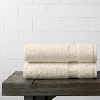 Plush Organic Hand Towel, Set of 2