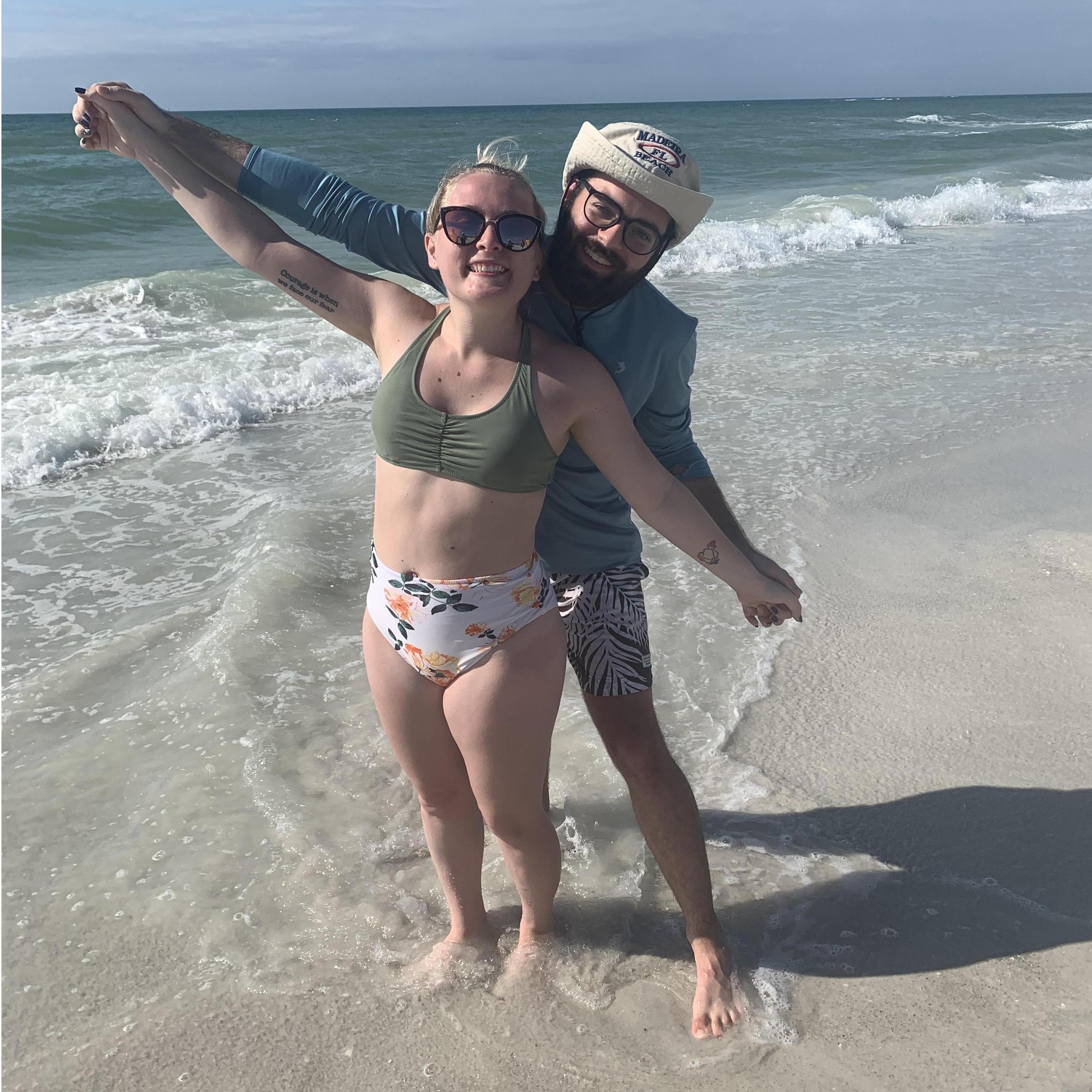 Thankful for the Florida sun on our family Thanksgiving trip.