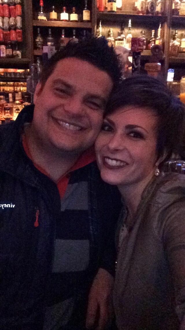 The night we met in person for the first time after being friends over social media for several months.