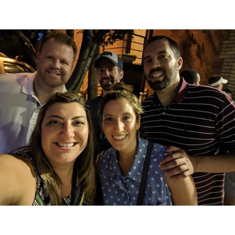 With Maria, Matt, and Mark