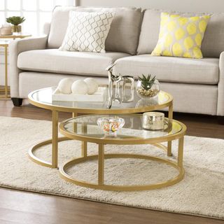 Evelyn 2-Piece Nesting Coffee Table Set