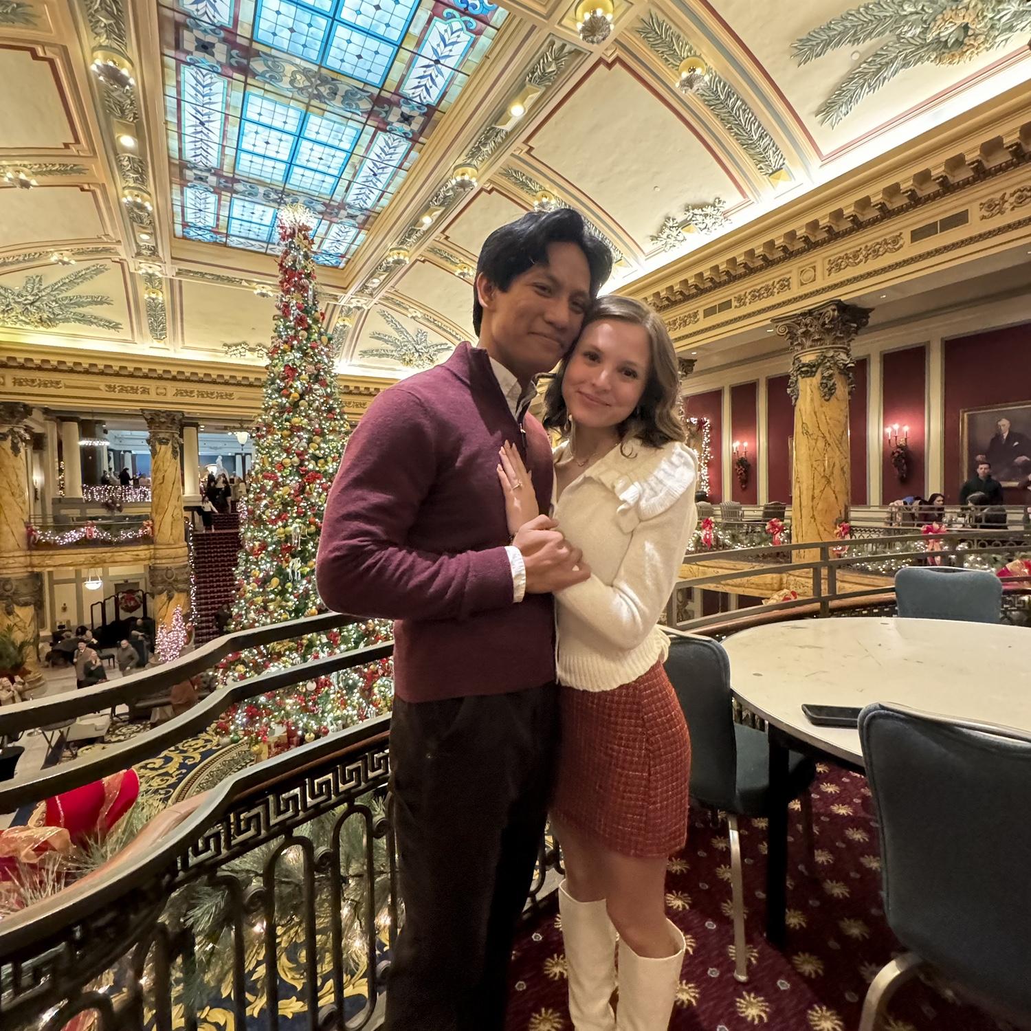 Got engaged at the Jefferson Hotel on 12/20/25!