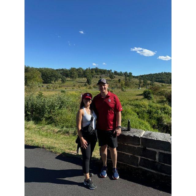 We realized we loved each other after this trip to Gettysburg