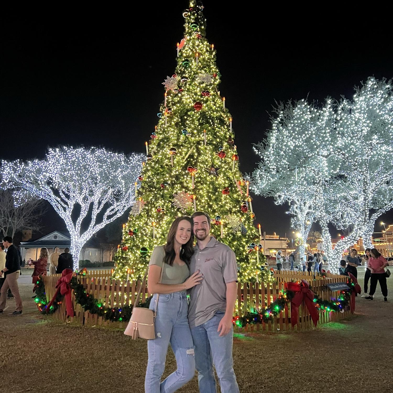 Fredericksburg, Texas - one of our favorite spots to visit around Christmas time!