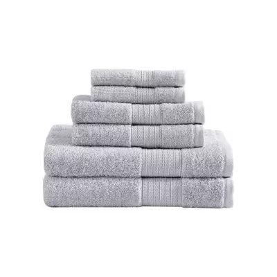 Kenneth Cole New York® Fulton 6-Piece Towel Set in Dusty Blue