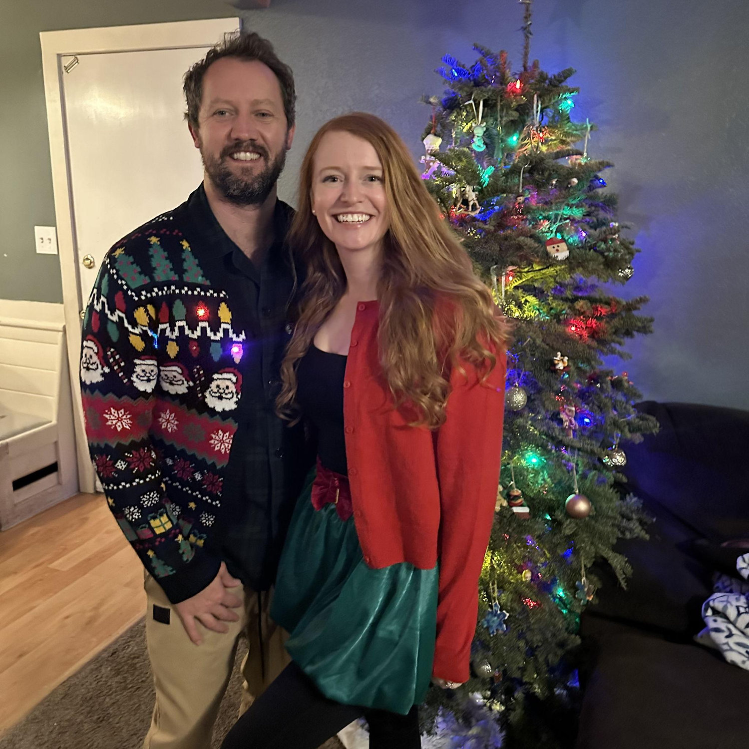 Our First Christmas : )