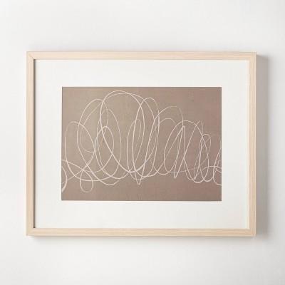 30" x 24" Scribble Art Print - Threshold™ designed with Studio McGee