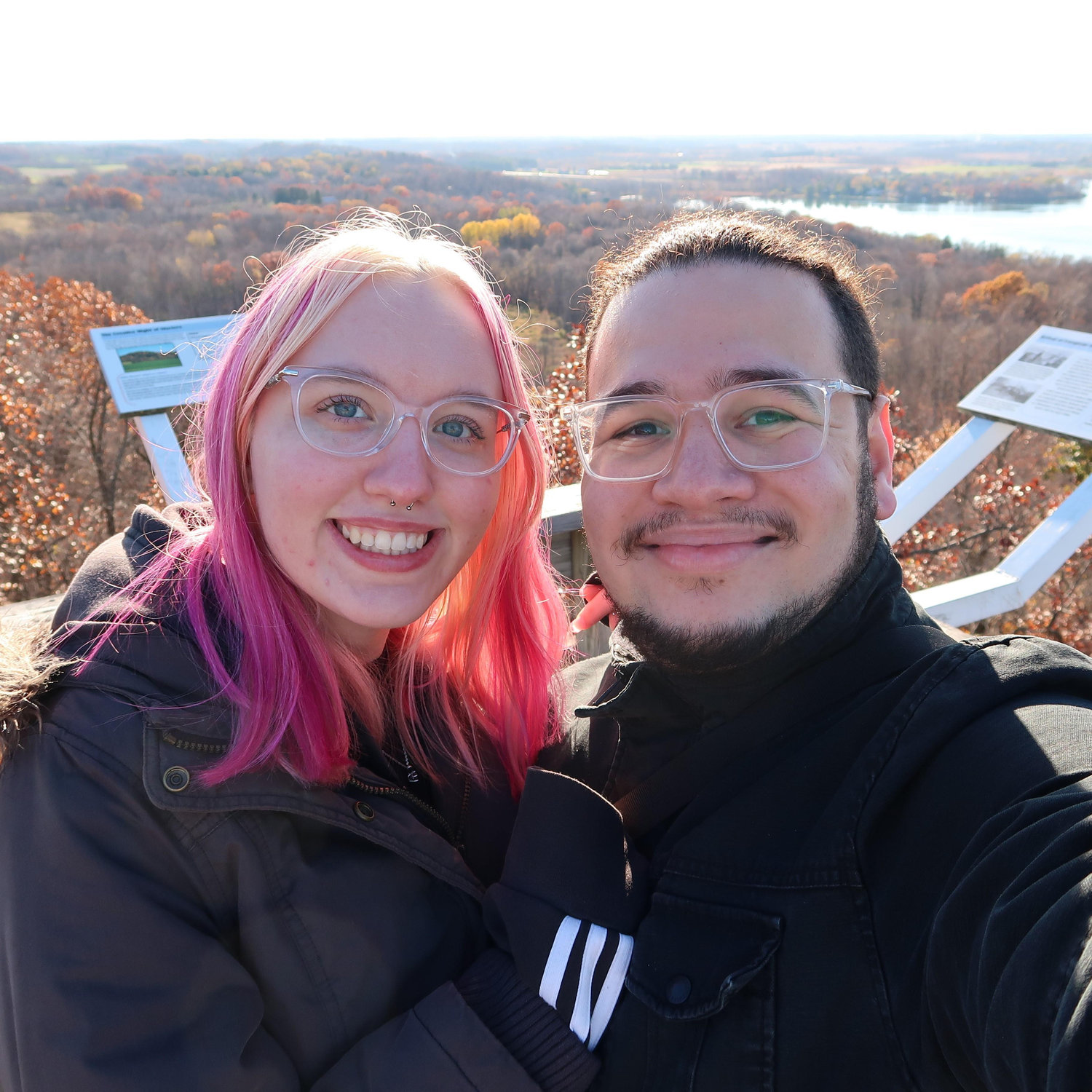 the day we got engaged!