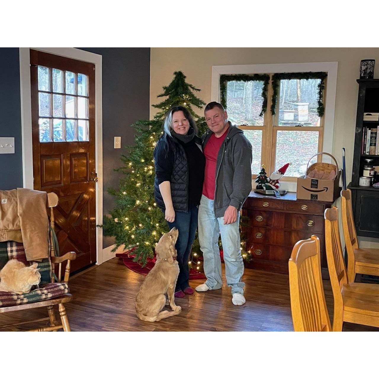 First Christmas in our home on Mayhem Mountain