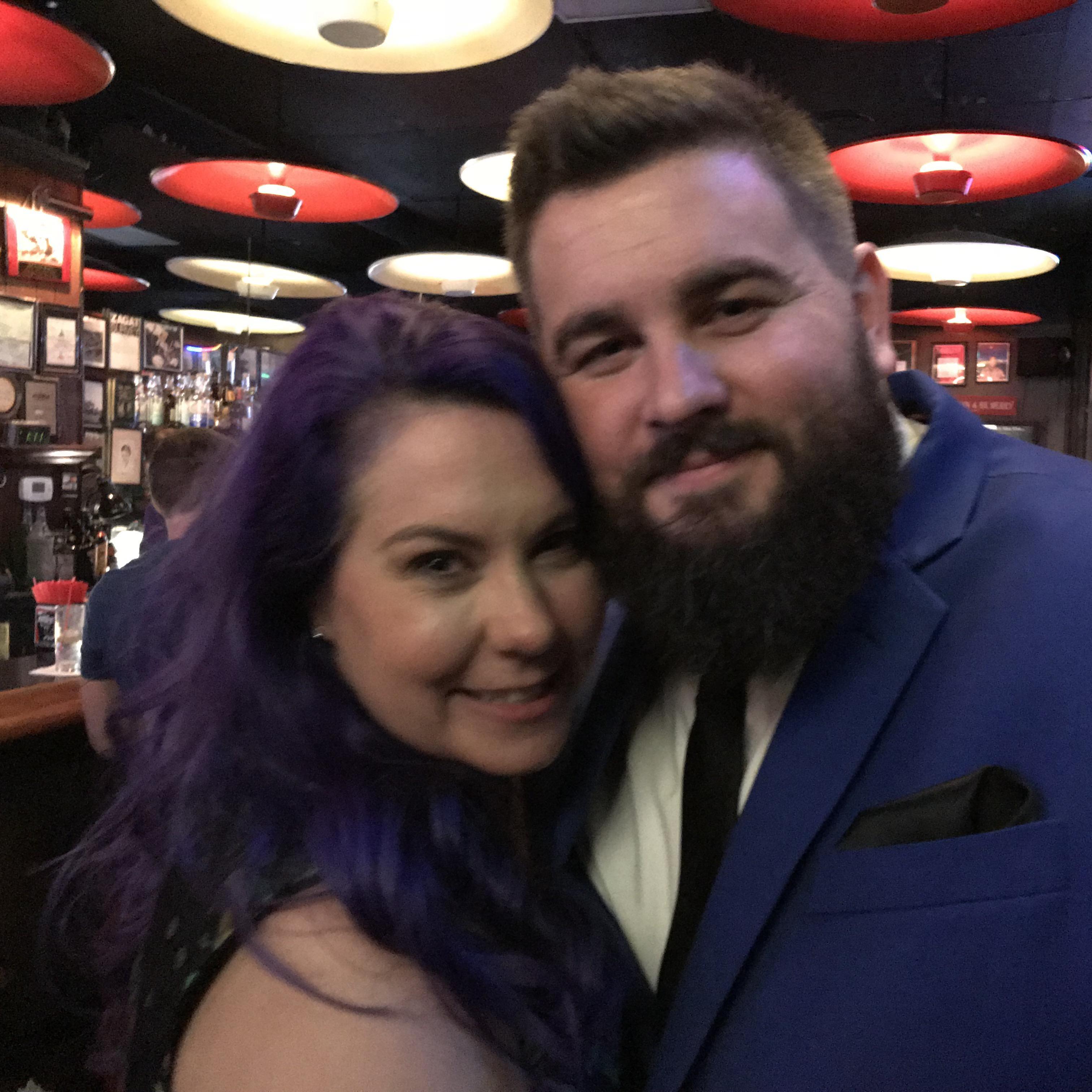 Aladdin Tour - Los Angeles Opening Night.  This was taken at our favorite bar in Hollywood, The Frolic Room.  January 2018.