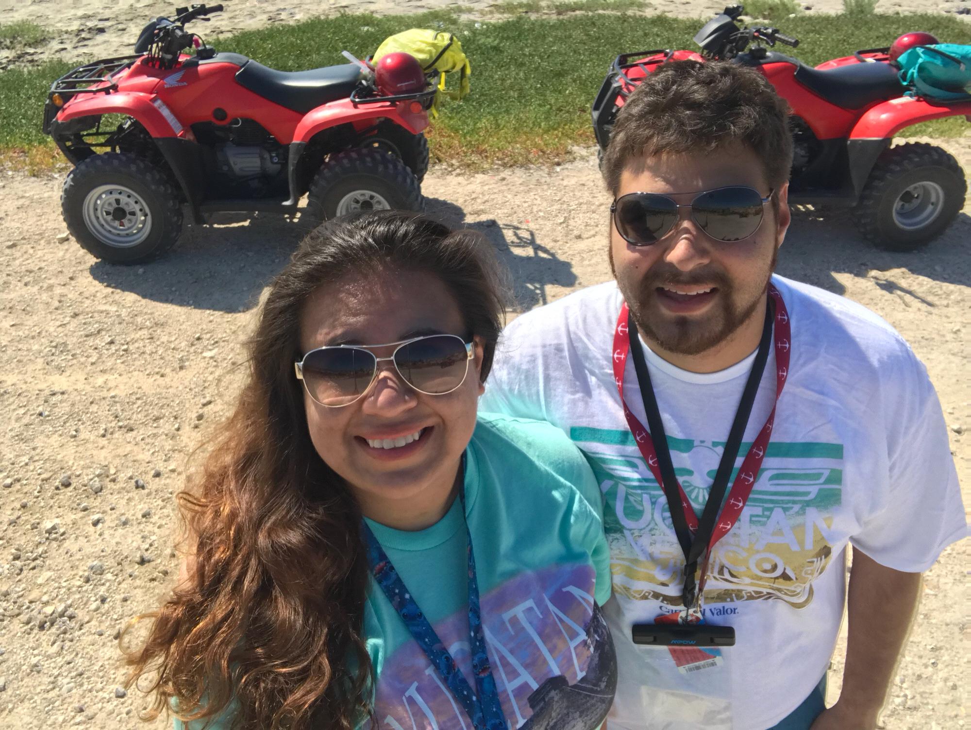 ATV 4X4 in Progreso, Yucatan.