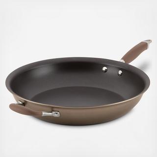 Advanced Bronze Nonstick Large Skillet With Helper Handle