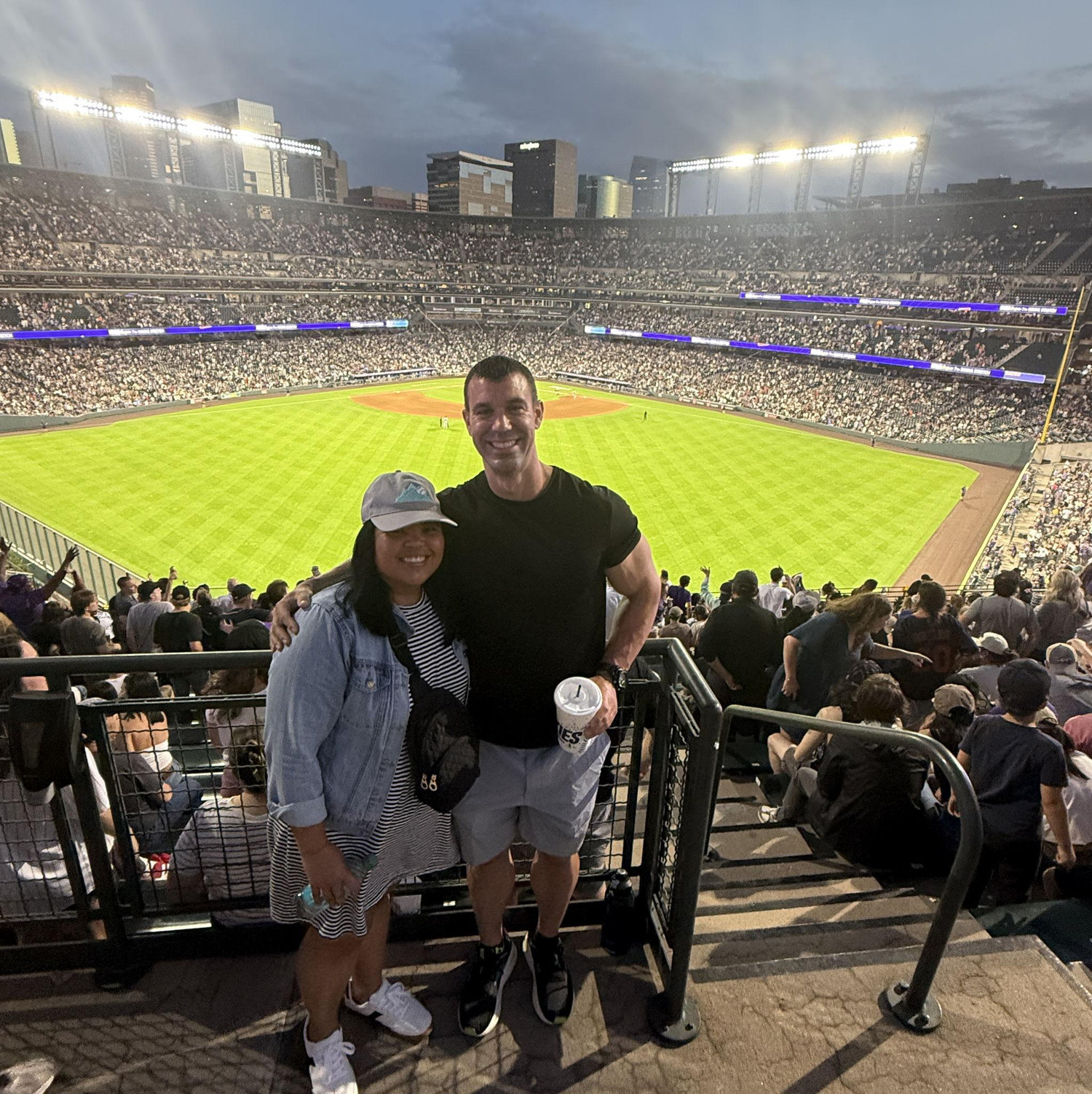 David's first Colorado Rockies Game