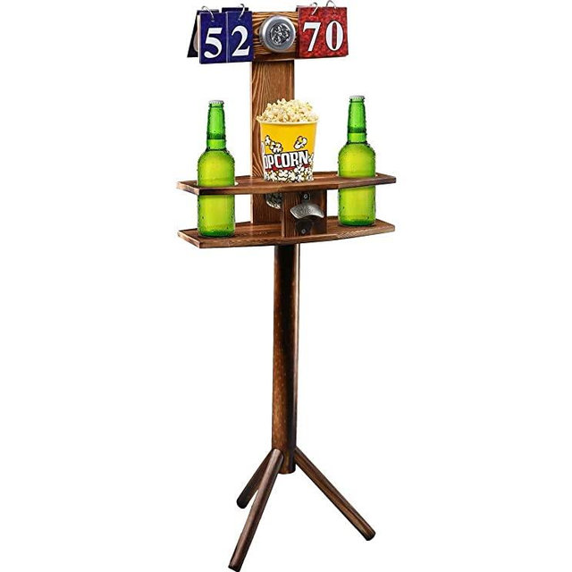 Wild Sports Scoring Board Drink Stand Tower for Backyard Games