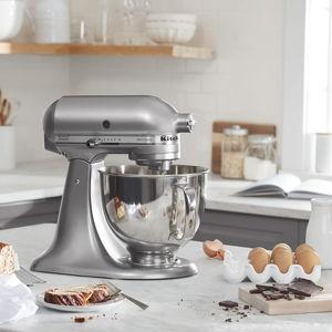 Silver KitchenAid Stand Mixer