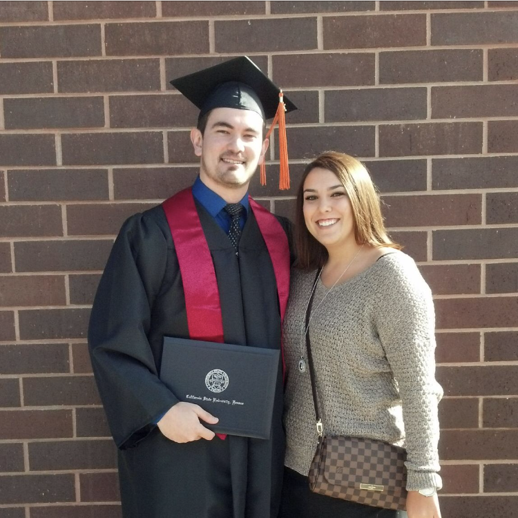 Jareds College Graduation