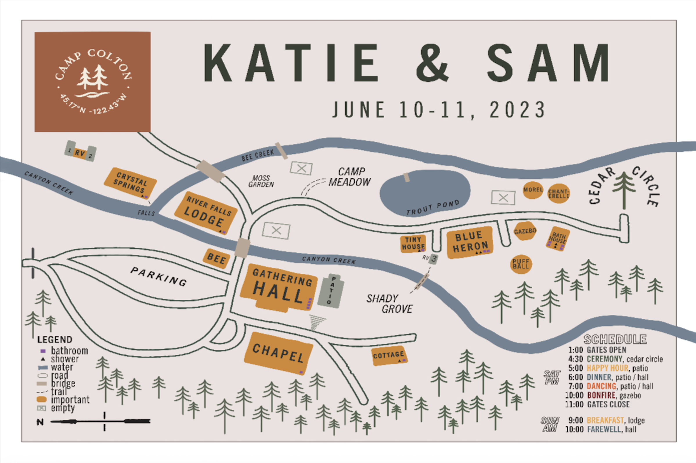 The Wedding Website of Katie Moran and Sam Hanske