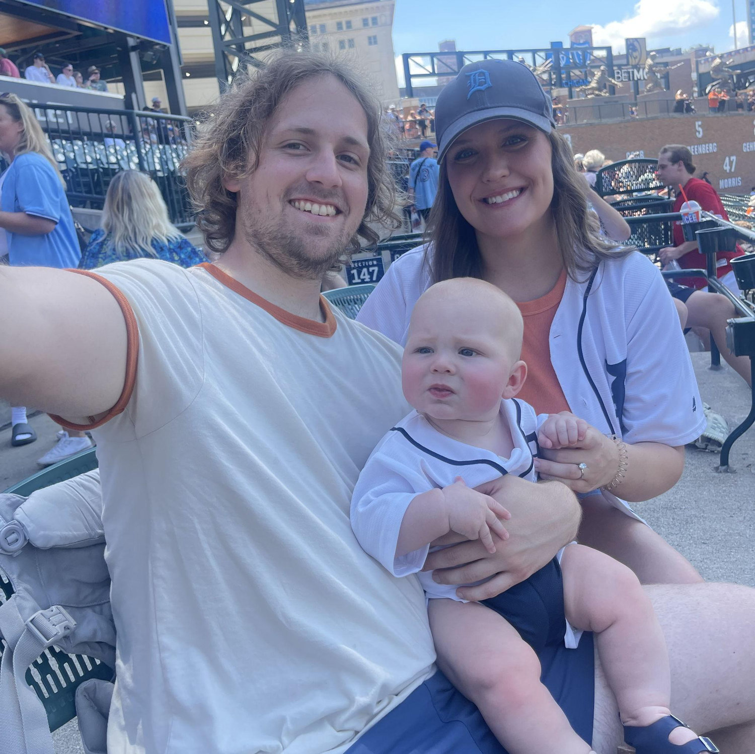 Our first tiger game as a family!