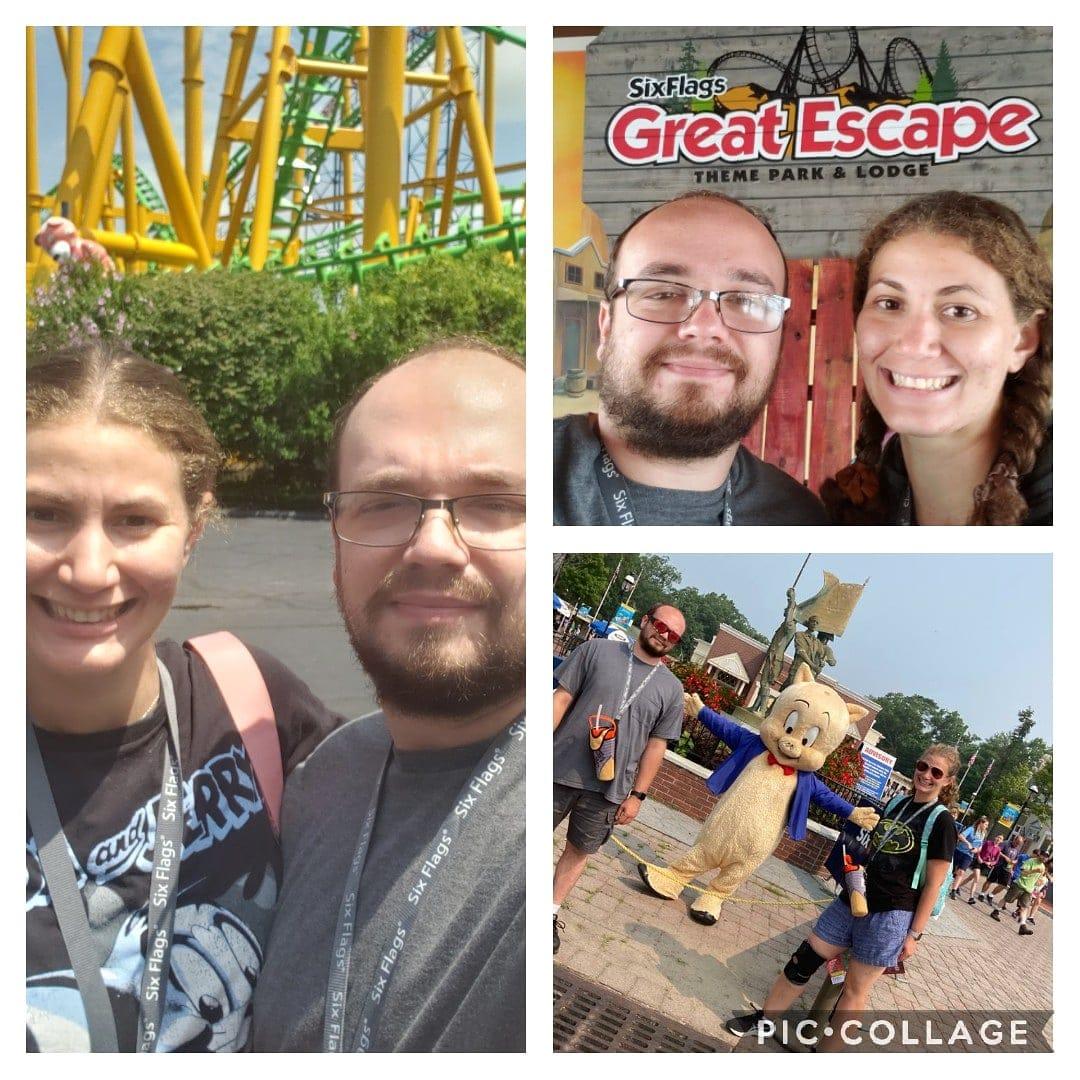 Our Six Flags adventures one week Summer 2021