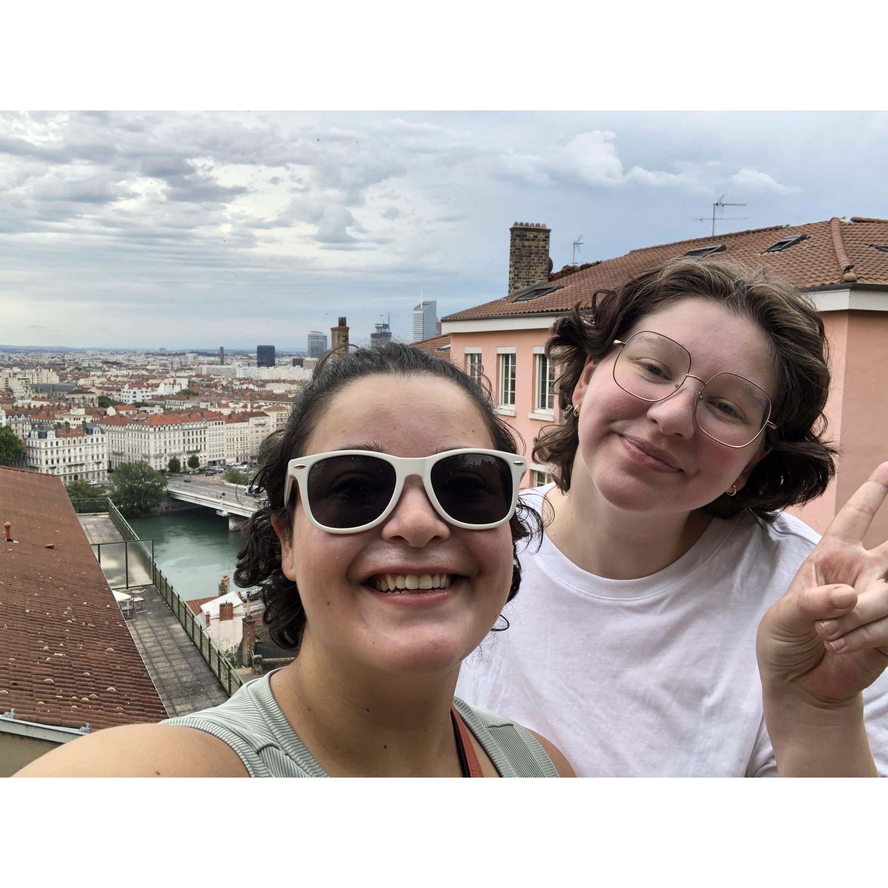 Our first morning in France!