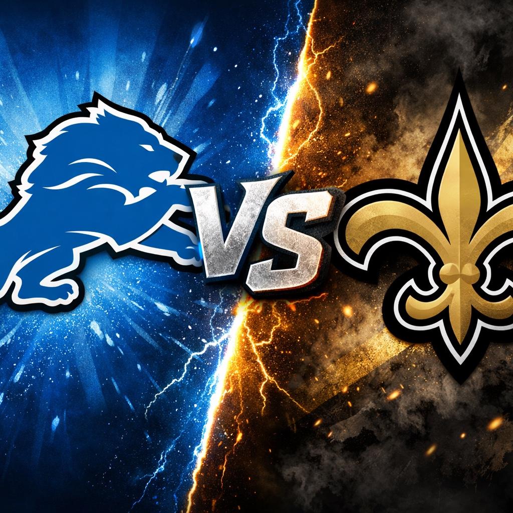 Tickets to the Lions VS Saints football game