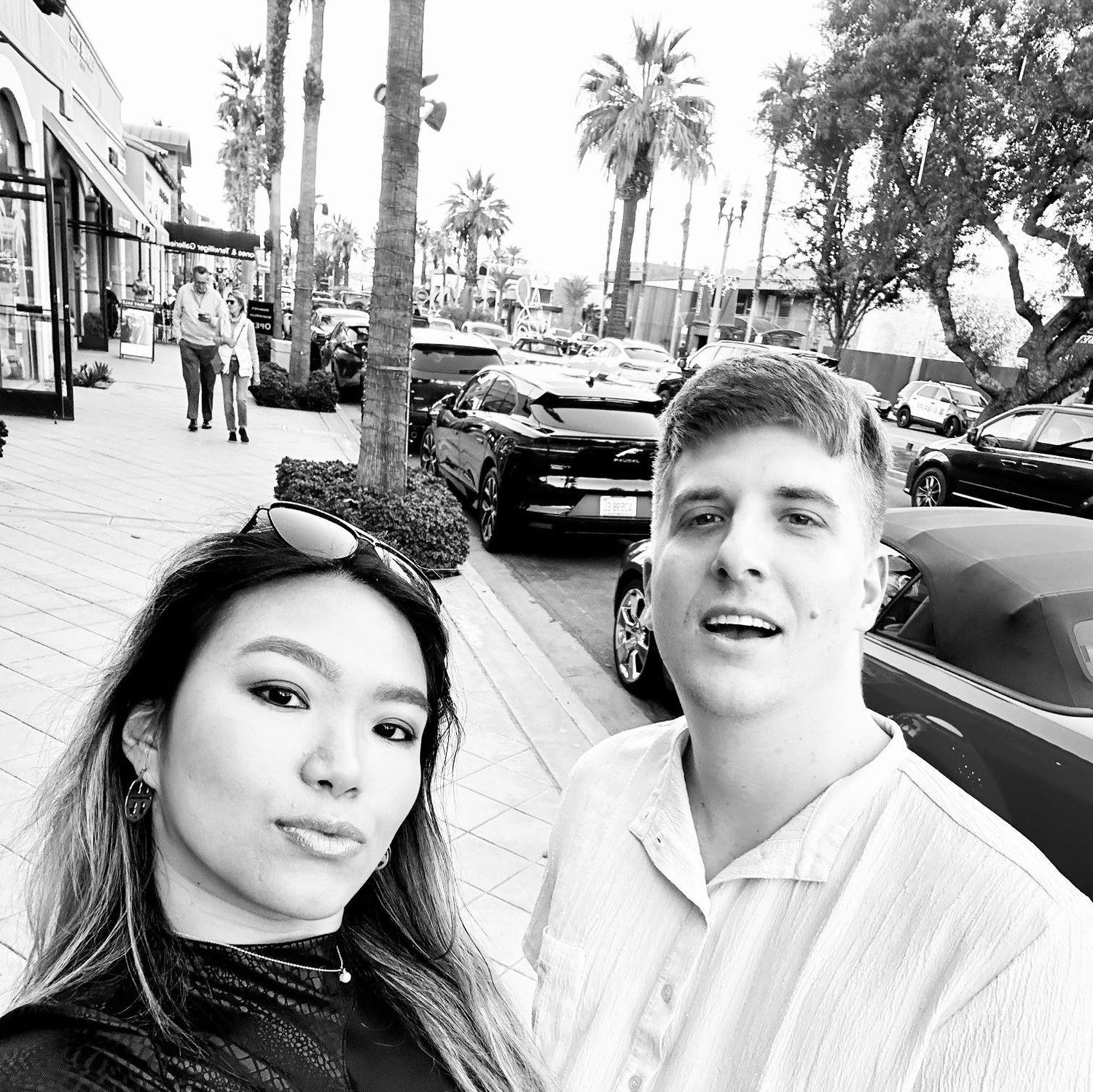 First time in Palm Springs, CA together meeting Pamela Joy's family December 2023 🌞