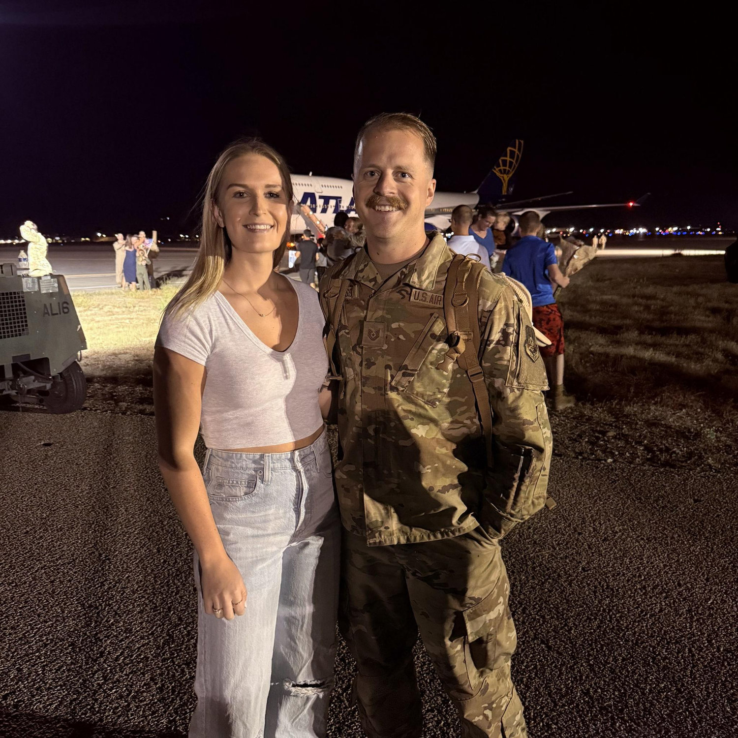 Jason's welcome home from deployment