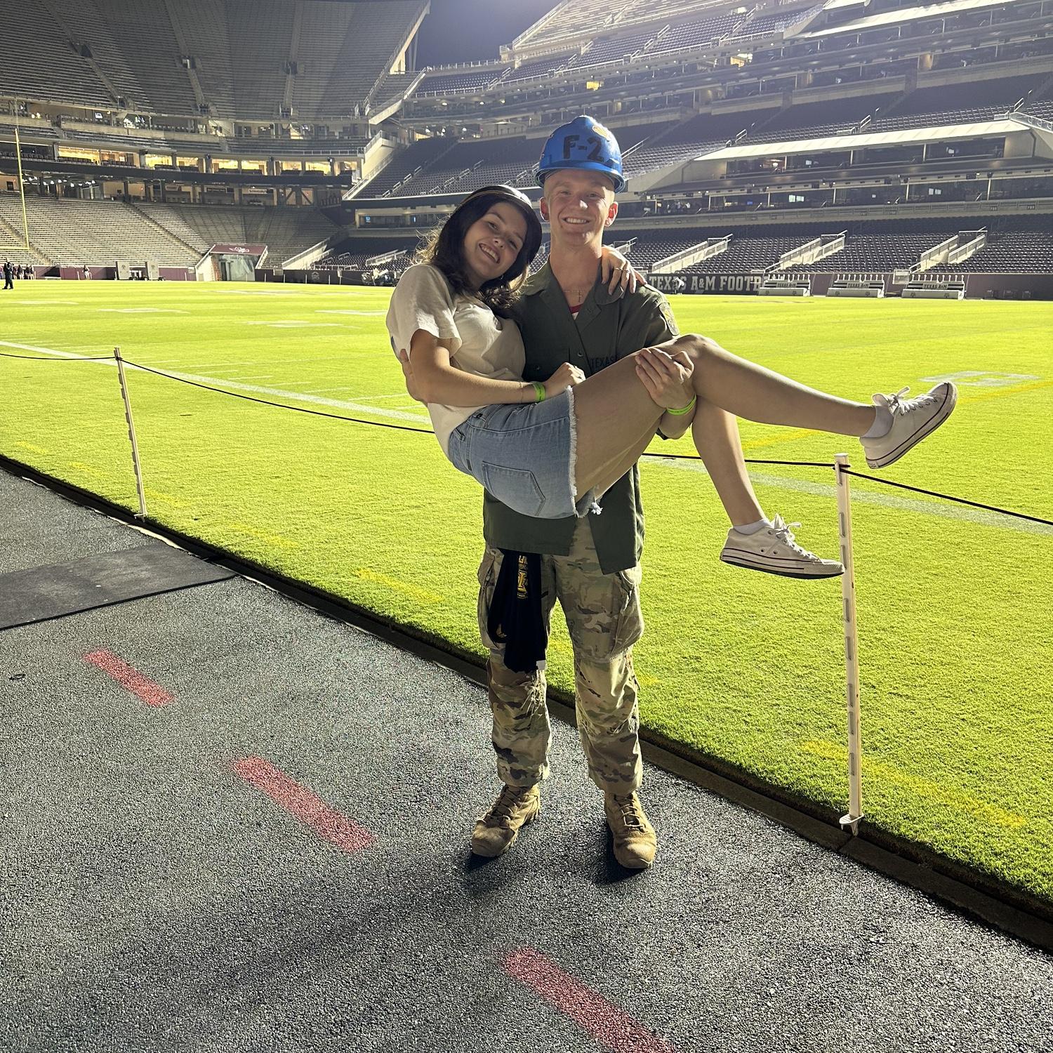 09/02/2023.
On Kyle Field for Midnight Yell!