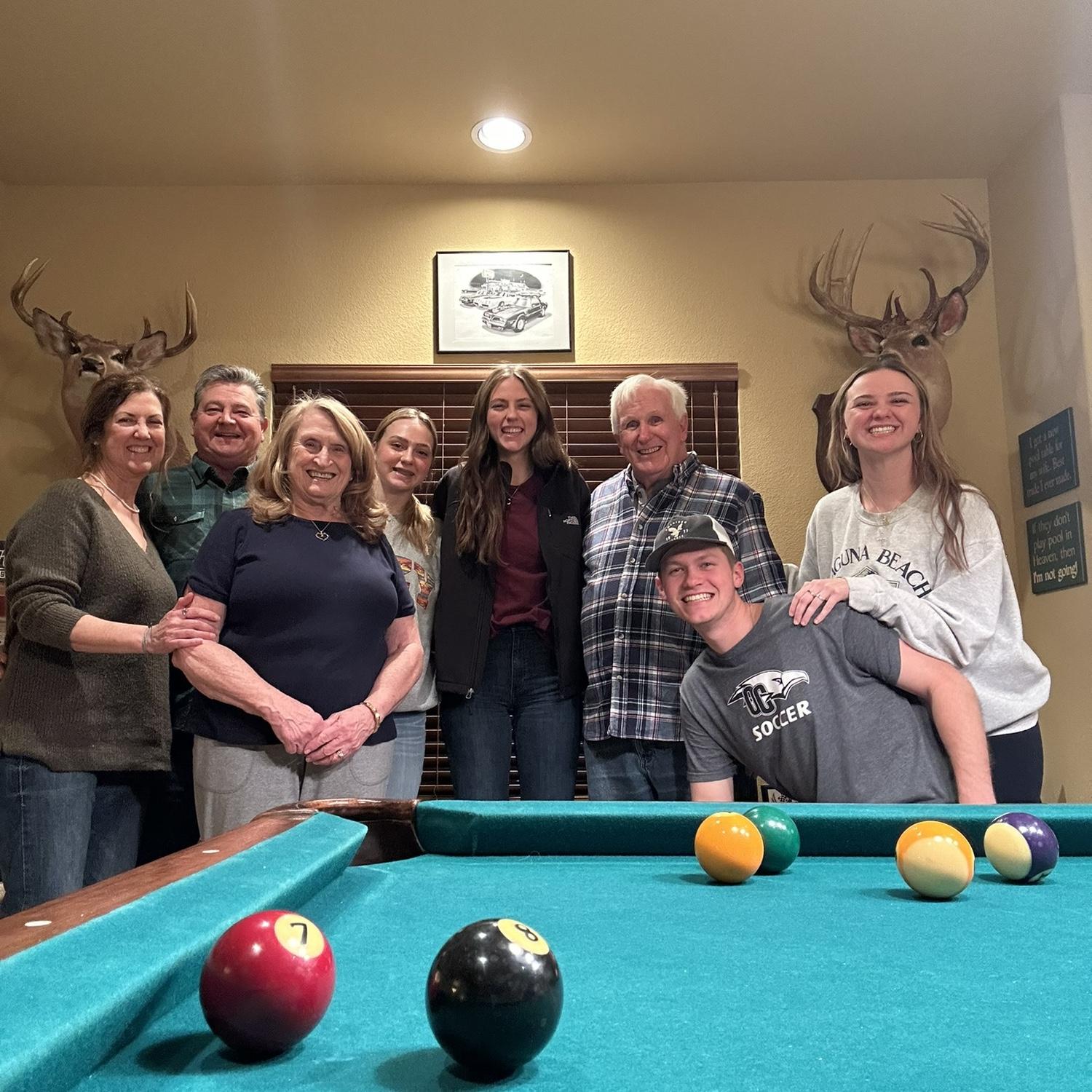 and with May’s family!