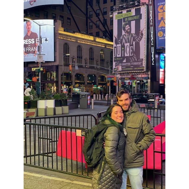 Our first picture together!