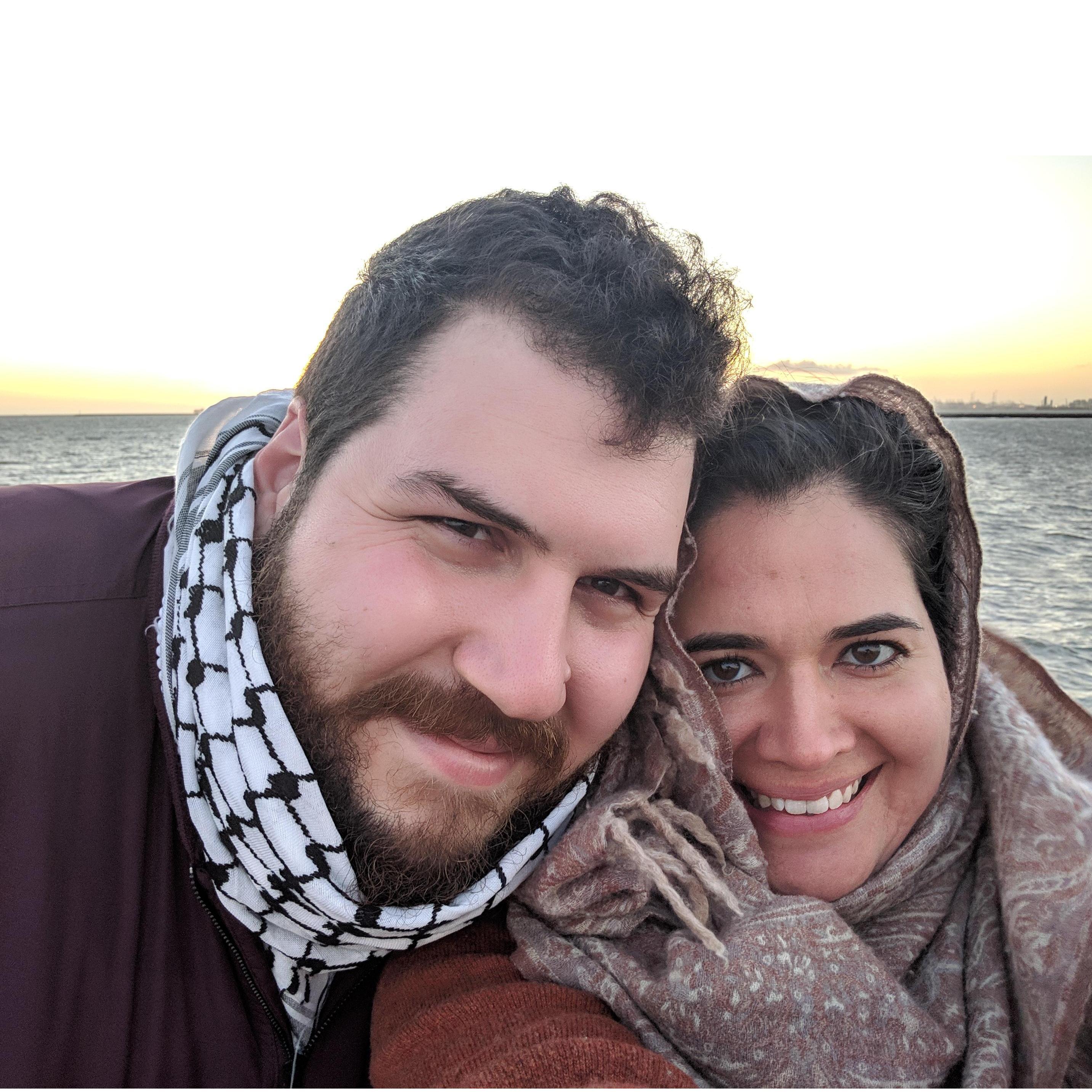 Romantic sunset on Seal Beach during our road trip to LA. It was on the drive down that we decided to tie the knot ;)