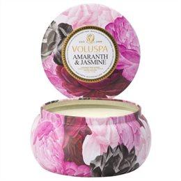 Voluspa® 2-Wick Tin Candle - Amaranth and Jasmine