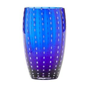 Zaferrano Perle Beverage, Set of 2 - Cobalt Blue
